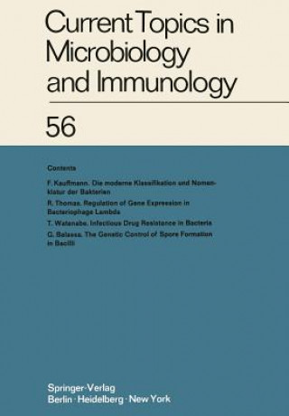 Könyv Current Topics in Microbiology and Immunology / Ergebnisse der Mikrobiologie und Immunitatsforschung R. Rott