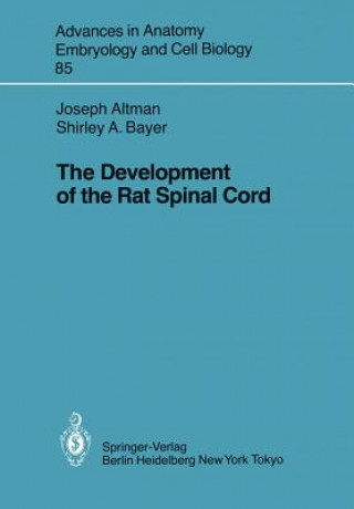 Książka Development of the Rat Spinal Cord Shirley A. Bayer