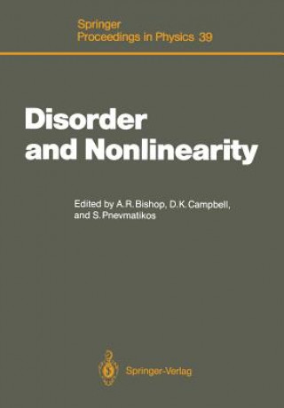 Книга Disorder and Nonlinearity Alan R. Bishop