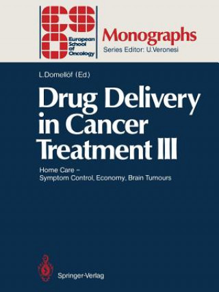 Könyv Drug Delivery in Cancer Treatment III Lennart Domellöf