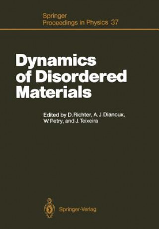 Книга Dynamics of Disordered Materials Albert J. Dianoux