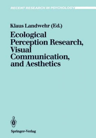 Libro Ecological Perception Research, Visual Communication, and Aesthetics Klaus Landwehr