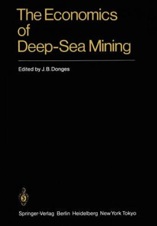 Kniha Economics of Deep-Sea Mining J. B. Donges