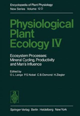 Book Physiological Plant Ecology IV H. Ziegler