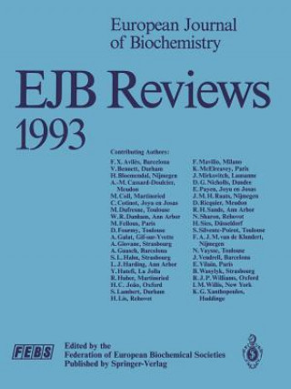 Kniha EJB Reviews 1993 Federation of European Biochemical Societies