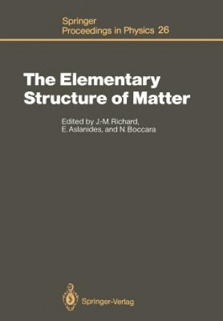 Kniha Elementary Structure of Matter Elie Aslanides