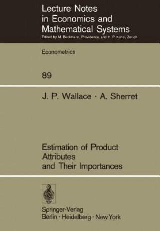 Kniha Estimation of Product Attributes and Their Importances A. Sherret