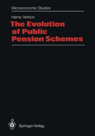 Kniha Evolution of Public Pension Schemes Harrie Verbon