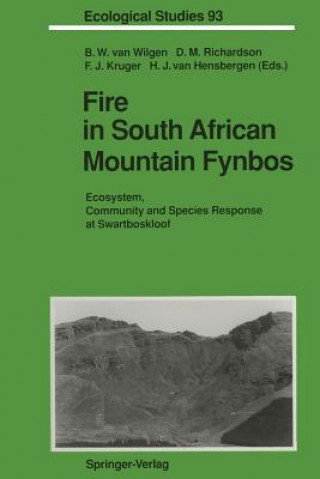 Kniha Fire in South African Mountain Fynbos Hubertus J. van Hensbergen