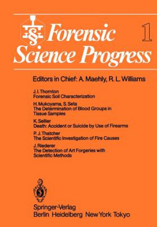 Kniha Forensic Science Progress 