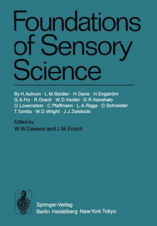 Livre Foundations of Sensory Science C. Pfaffmann