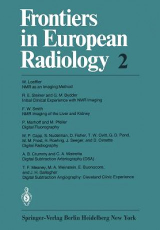 Könyv Frontiers in European Radiology 