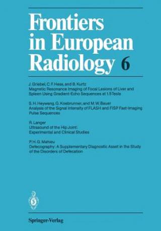 Könyv Frontiers in European Radiology 