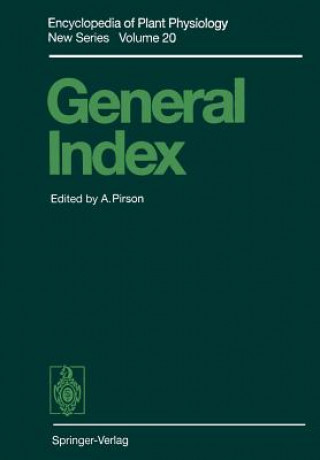 Книга General Index Andre Pirson