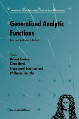 Kniha Generalized Analytic Functions Helmut Florian