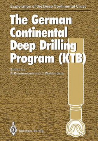 Kniha German Continental Deep Drilling Program (KTB) Rolf Emmermann