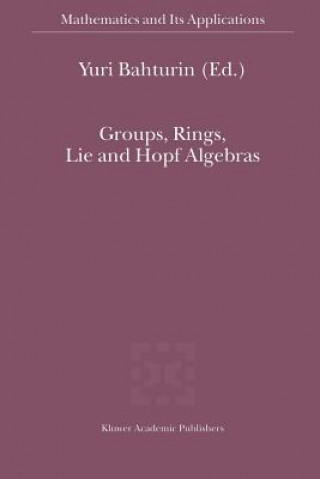 Knjiga Groups, Rings, Lie and Hopf Algebras Y. Bahturin