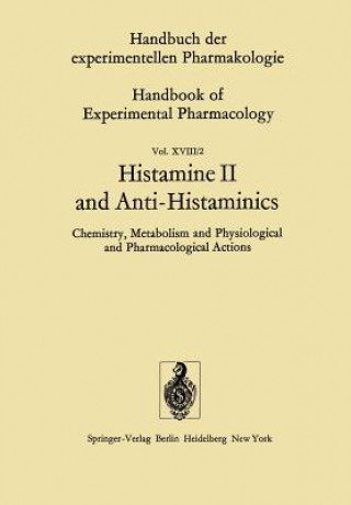 Carte Histamine II and Anti-Histaminics M. Rocha e Silva