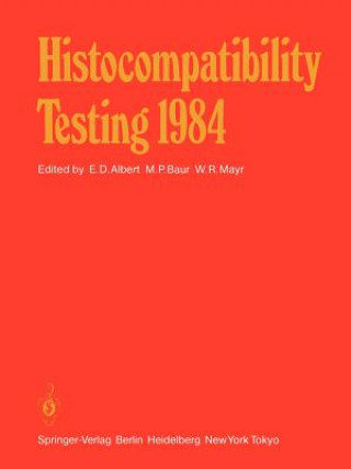 Carte Histocompatibility Testing 1984 E. D. Albert