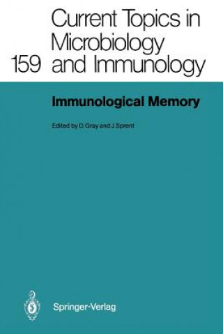 Kniha Immunological Memory David Gray