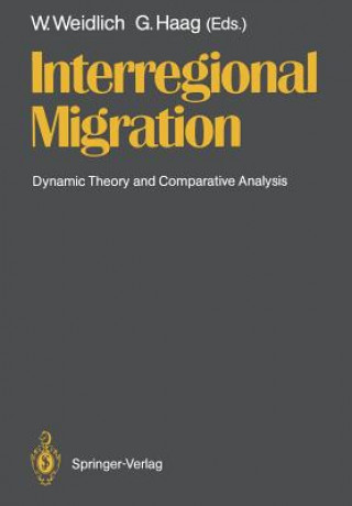 Kniha Interregional Migration Günter Haag