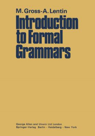 Book Introduction to Formal Grammars Andre Lentin