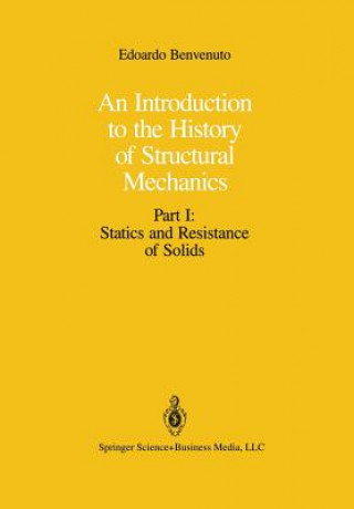 Kniha Introduction to the History of Structural Mechanics Edoardo Benvenuto