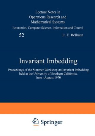 Kniha Invariant Imbedding R. E. Bellman
