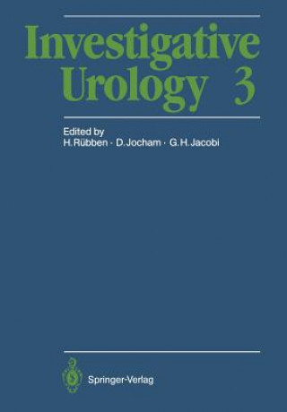 Kniha Investigative Urology 3 Günther H. Jacobi