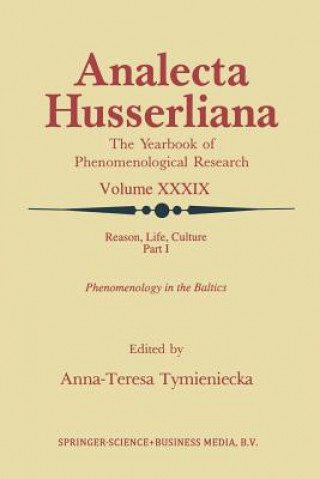Kniha Reason, Life, Culture Anna-Teresa Tymieniecka