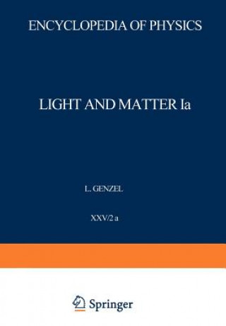 Kniha Light and Matter Ia / Licht und Materie Ia L. Genzel