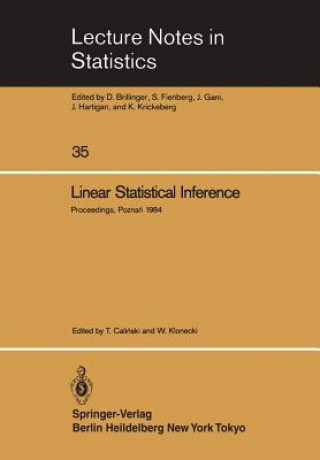 Книга Linear Statistical Inference W. Klonecki