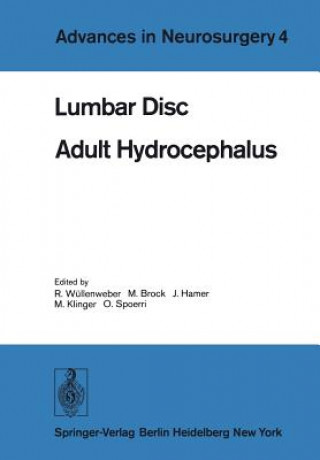 Kniha Lumbar Disc Adult Hydrocephalus M. Brock