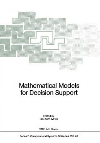 Kniha Mathematical Models for Decision Support Gautam Mitra