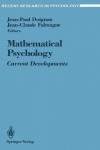 Kniha Mathematical Psychology Jean-Paul Doignon