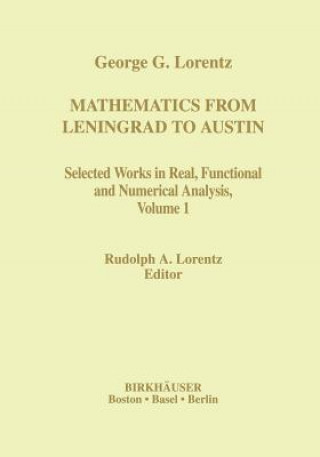 Knjiga Mathematics from Leningrad to Austin Rudolph A. Lorentz