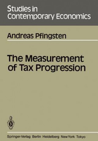 Kniha Measurement of Tax Progression Andreas Pfingsten