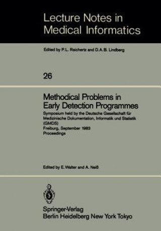 Kniha Methodical Problems in Early Detection Programmes A. Neiß