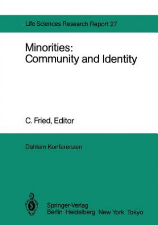 Kniha Minorities: Community and Identity Henry Shue