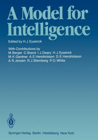 Kniha Model for Intelligence H. J. Eysenck