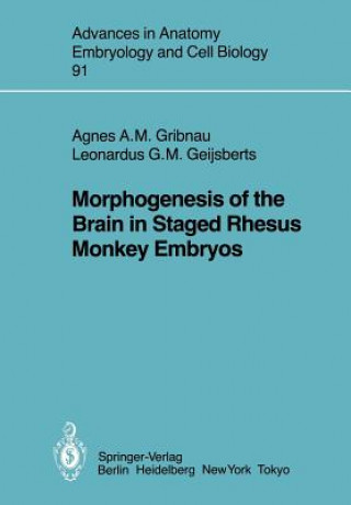 Könyv Morphogenesis of the Brain in Staged Rhesus Monkey Embryos L. G. M. Geijsberts