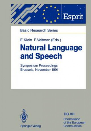 Kniha Natural Language and Speech Ewan Klein