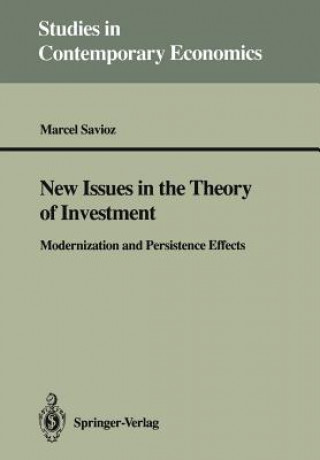 Książka New Issues in the Theory of Investment Marcel Savioz