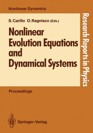 Knjiga Nonlinear Evolution Equations and Dynamical Systems Sandra Carillo