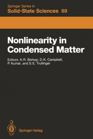 Kniha Nonlinearity in Condensed Matter Alan R. Bishop