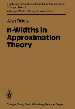 Kniha n-Widths in Approximation Theory Allan Pinkus