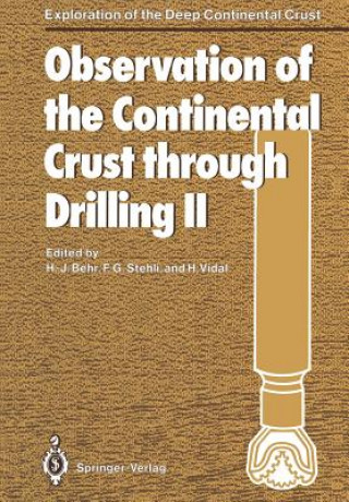 Kniha Observation of the Continental Crust through Drilling II Hans-Jürgen Behr