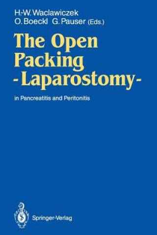 Knjiga Open Packing - Laparostomy - Oskar Boeckl