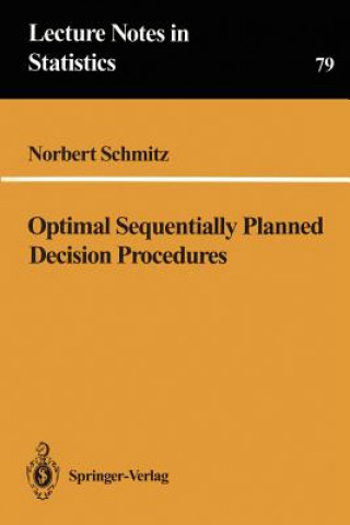 Libro Optimal Sequentially Planned Decision Procedures Norbert Schmitz