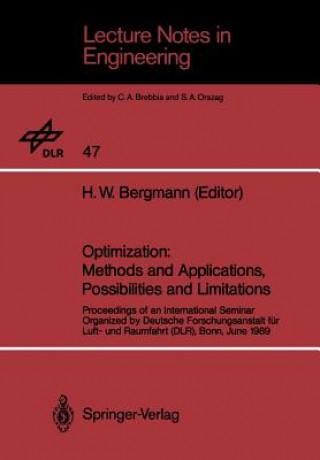 Carte Optimization: Methods and Applications, Possibilities and Limitations H. W. Bergmann